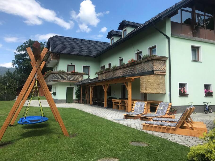 הוילה Ljubno Tourist Farm Kladje מראה חיצוני תמונה